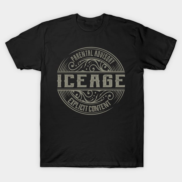 Iceage Vintage Ornament T-Shirt by irbey